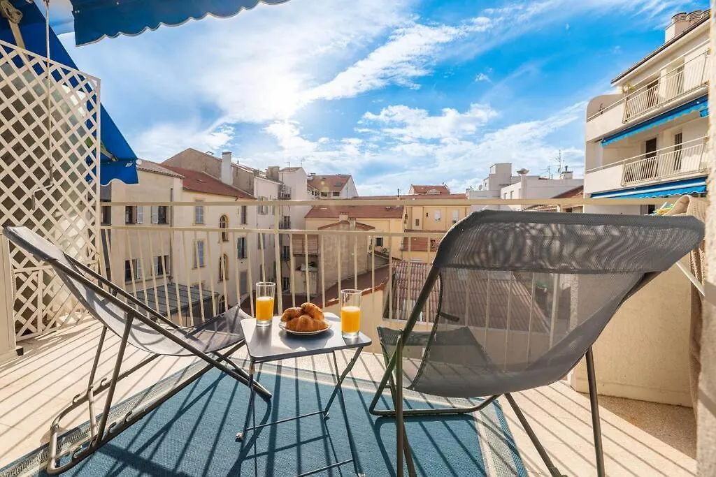 3 Vidal - Splendide Appartement 4 Couchage Hyper Centre De Cannes 0*,  France